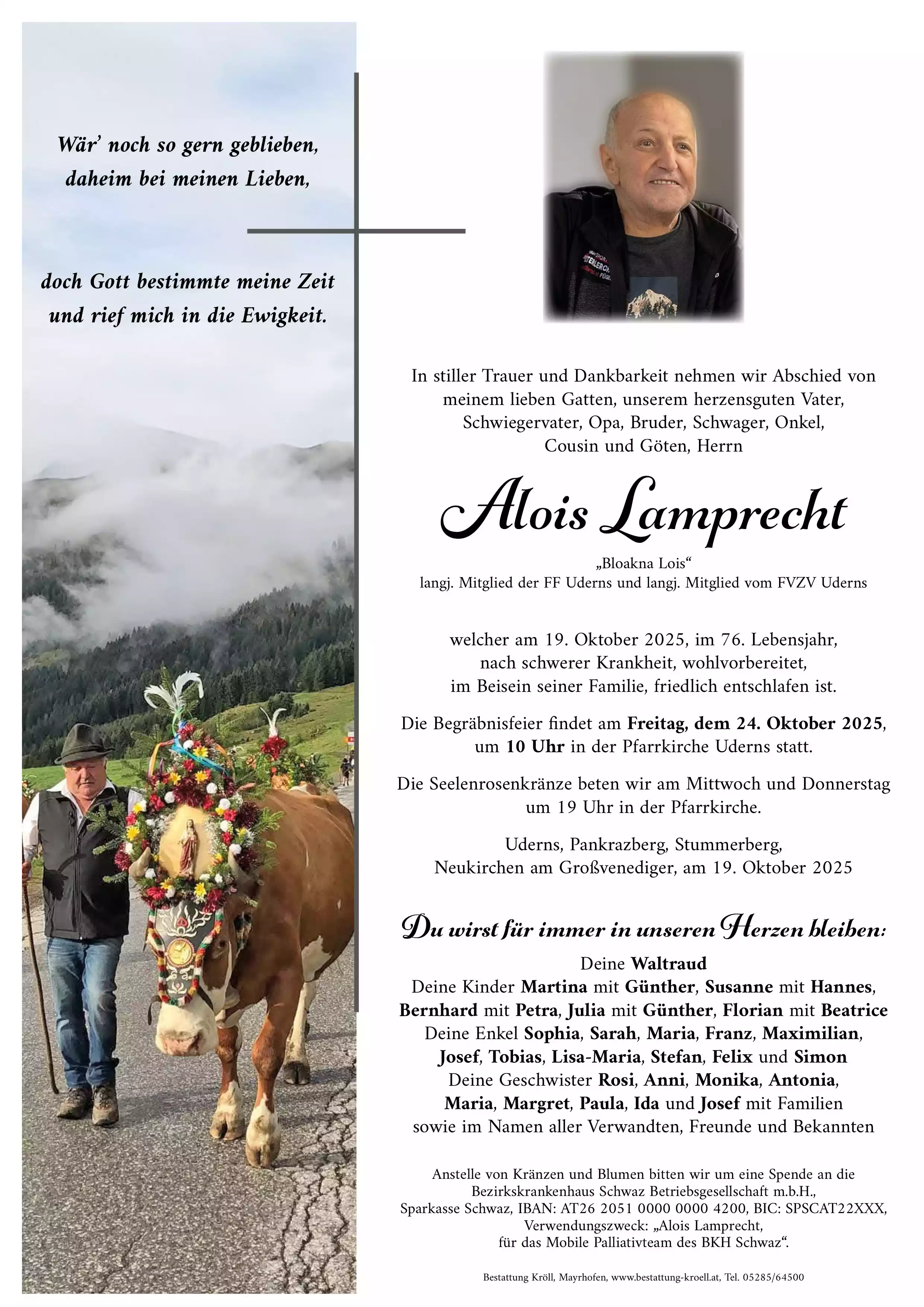 Parte von Alois Lamprecht